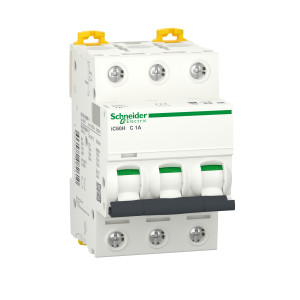 A9F84301 Автоматический выключатель Acti9 3P 1А (C) 70кА Schneider Electric Acti 9