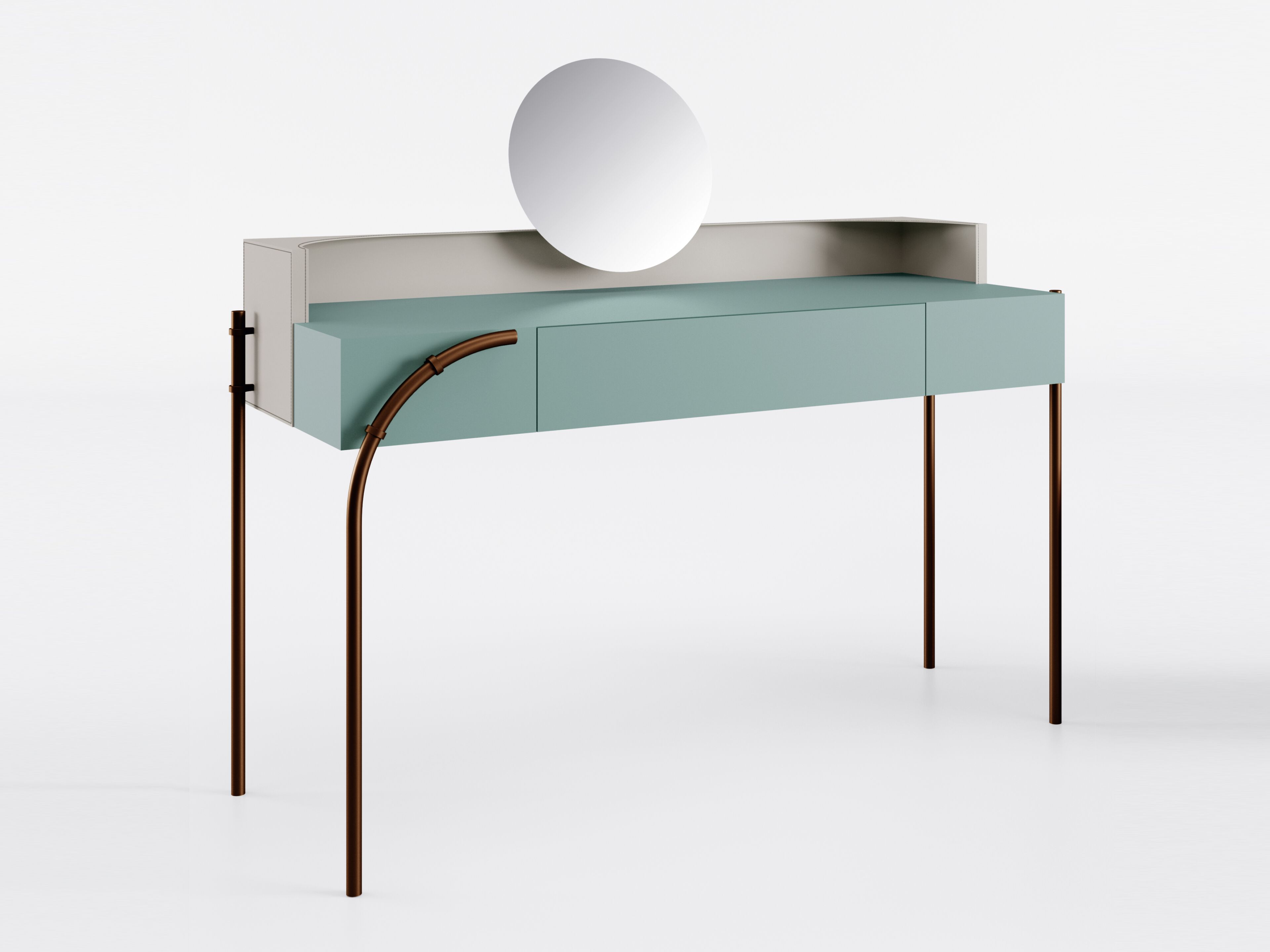 Деревянный туалетный столик Bizzotto Italia Нара ARCH-00115890