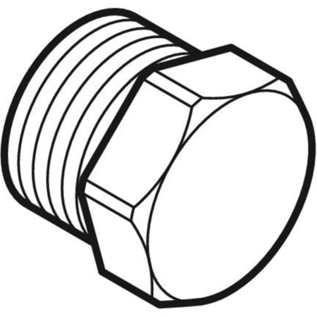 GEBERIT 612.480.00.1 Заглушка Geberit с наружной резьбой  - Вид №1