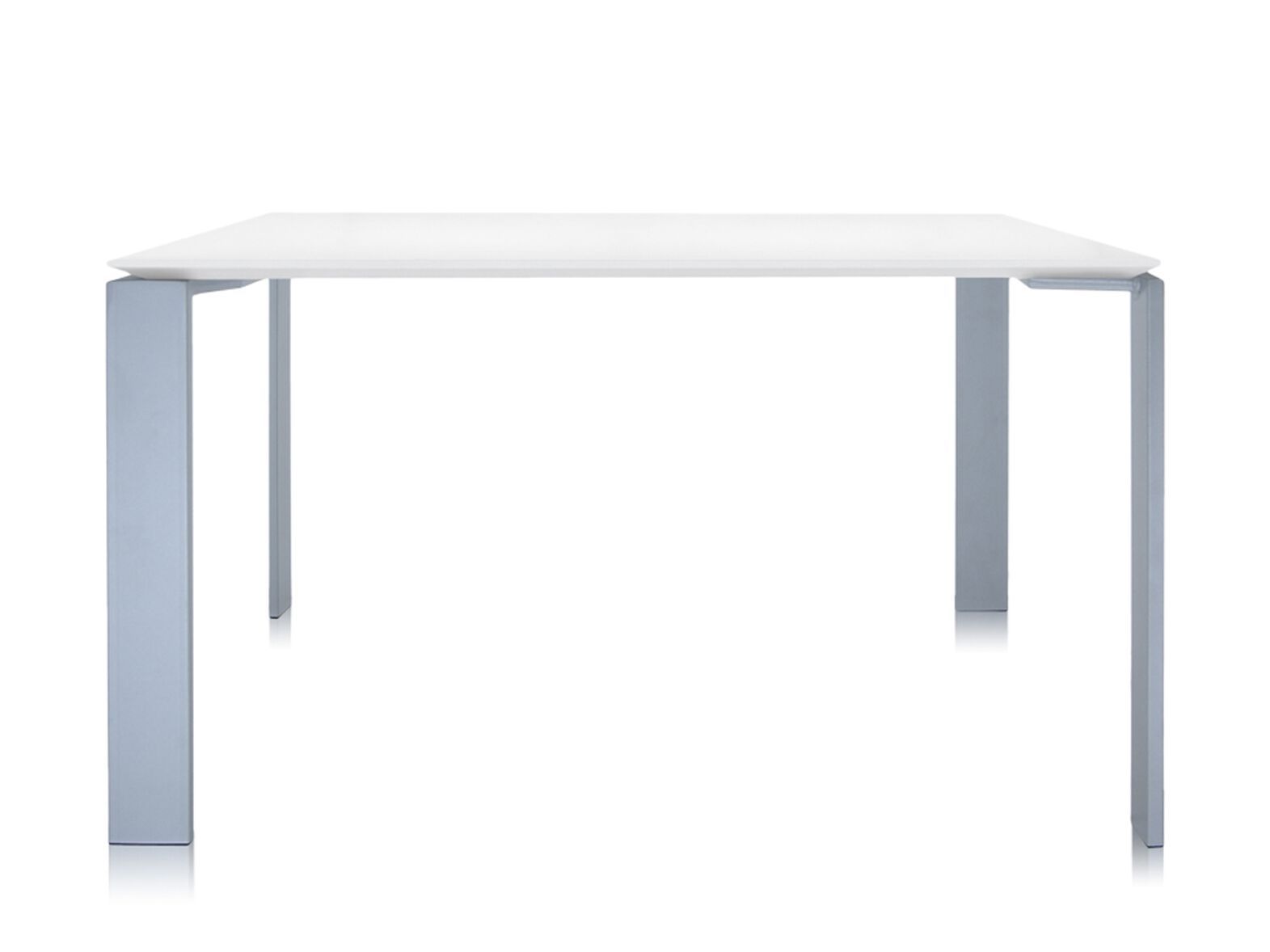 Квадратный стол со стальным основанием и ламинированной столешницей Kartell Four ARCH-00072405 - Вид №2