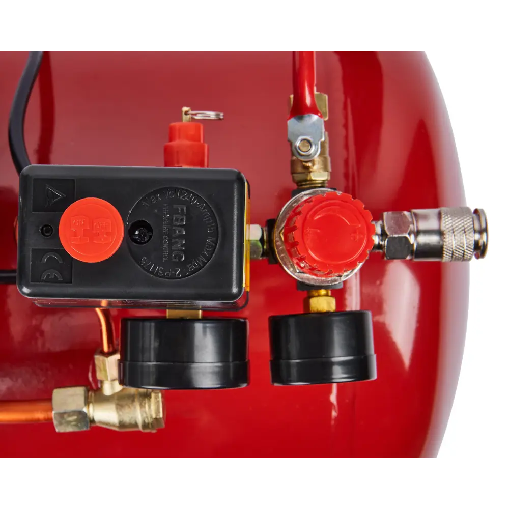 Компрессор сетевой поршневой масляный Elitech КМЛ 300-24, 24 л 240 л/мин STLM-2205675 - Вид №12