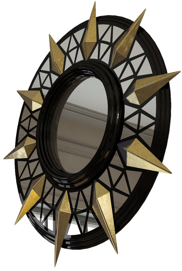 Malabar Настенное зеркало в раме Trinity sun-id-1453775 - Вид №3