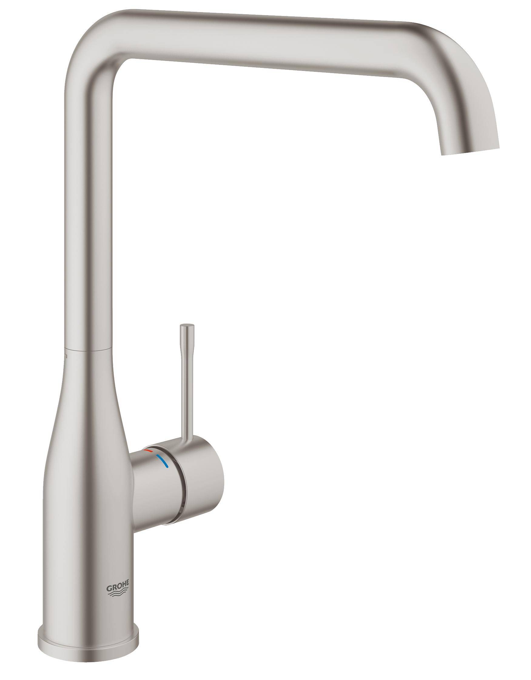 Смеситель для кухни GROHE Essence+ с высоким изливом, суперсталь (30269DC0) - Вид №2