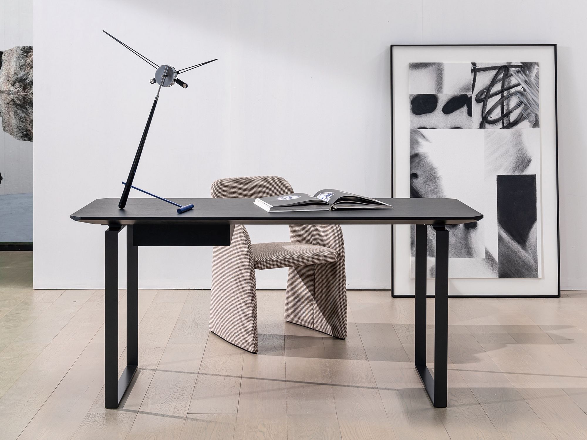 Прямоугольный стол из шпона с ящиками CAMERICH Verge ARCH-00065134 - Вид №2