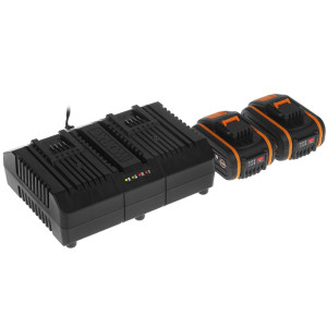 Набор аккумуляторов с зарядным устройством Worx WA3611 PowerShare 20V 8143101