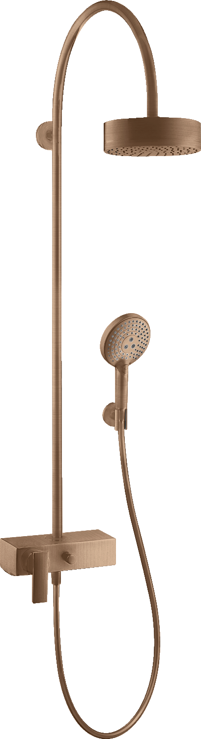 39620310 Showerpipe с однорычажным смесителем и верхним душем 180 1jet AXOR CITTERIO