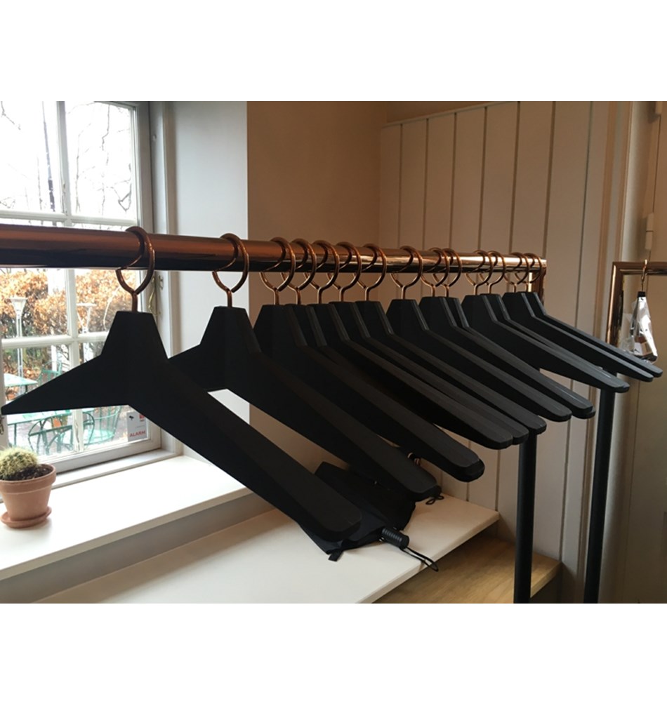 FROST Вешалка 8 комплект » черный / медь Резина / нержавеющая сталь Черный / медь U3014-3-C  - Вид №3