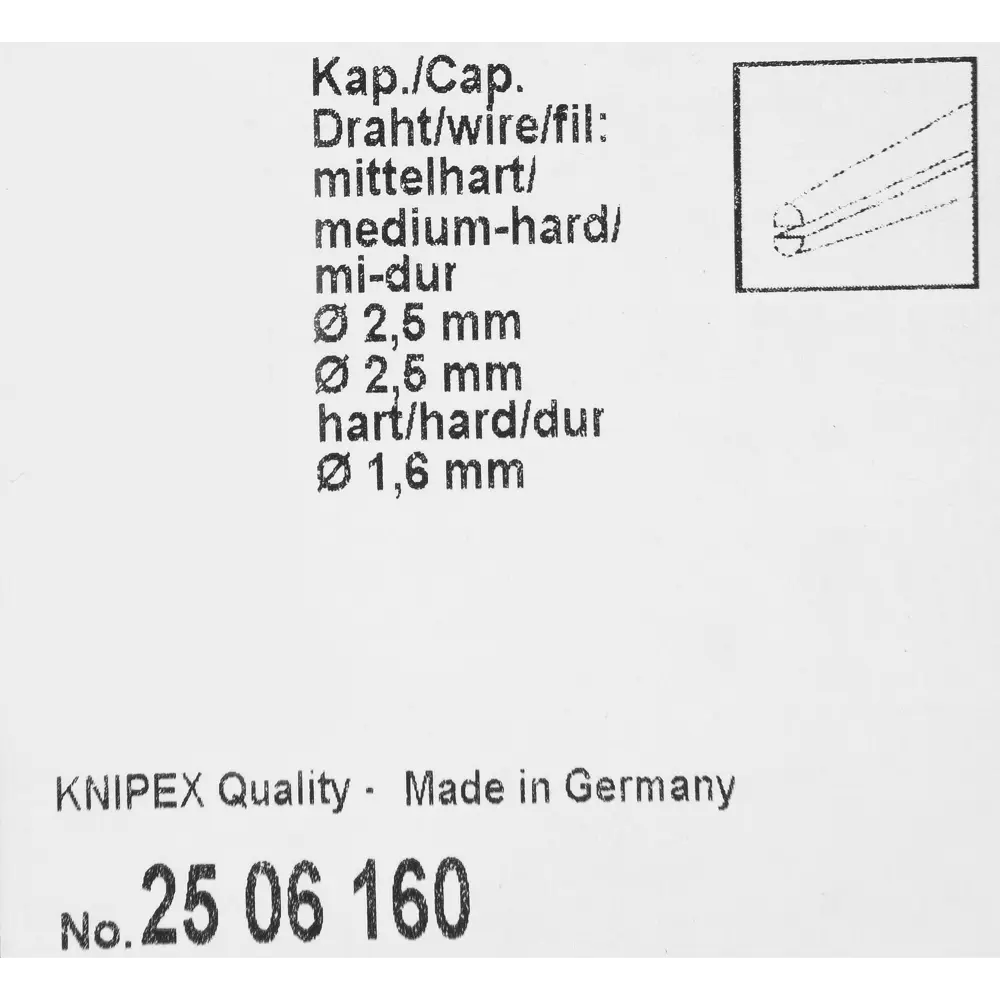 Длинногубцы Knipex с резцом диэлектрические 160 мм 82212172 STLM-2168102  - Вид №3