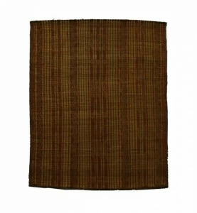 AFOLKI Прямоугольный коврик из дерева и кожи Tuareg St051tu