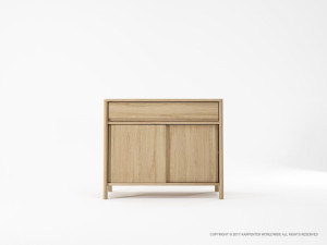 436_855 Комод с ящиком и 2 дверцами Karpenter Circa17