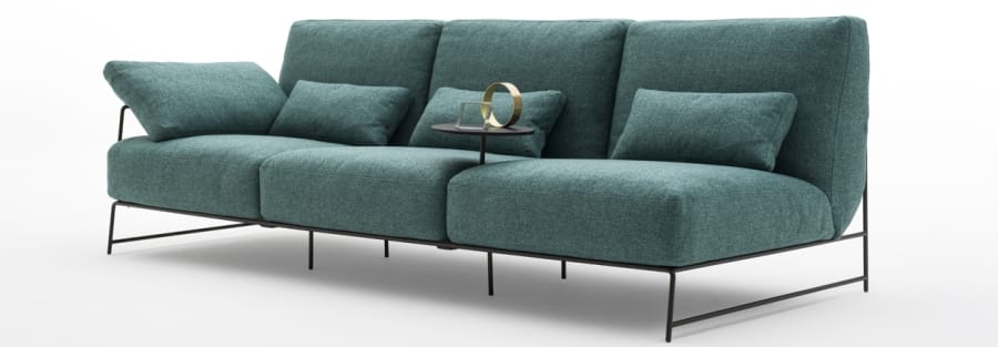 3-местный съемный тканевый диван Désirée divani Rito ARCH-00070612 - Вид №2