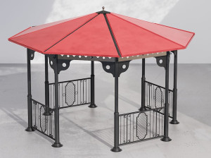 Металлическая беседка
