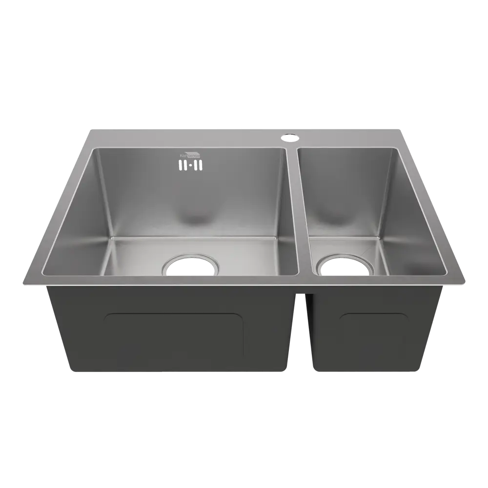 МОЙКА КУХ 2Ч 60X48Г20 САТ МЕТ KONSENSA STLM-2045346 - Вид №3