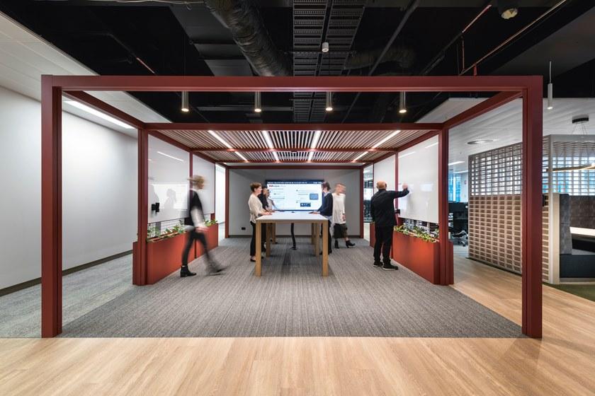 Kettal Офисная будка из алюминия с порошковым покрытием со встроенным освещением sun-id-1430441 - Вид №13