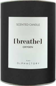10656777 Ambientair Свеча ароматическая The Olphactory BREATHE Black Кислород 40 ч Воск