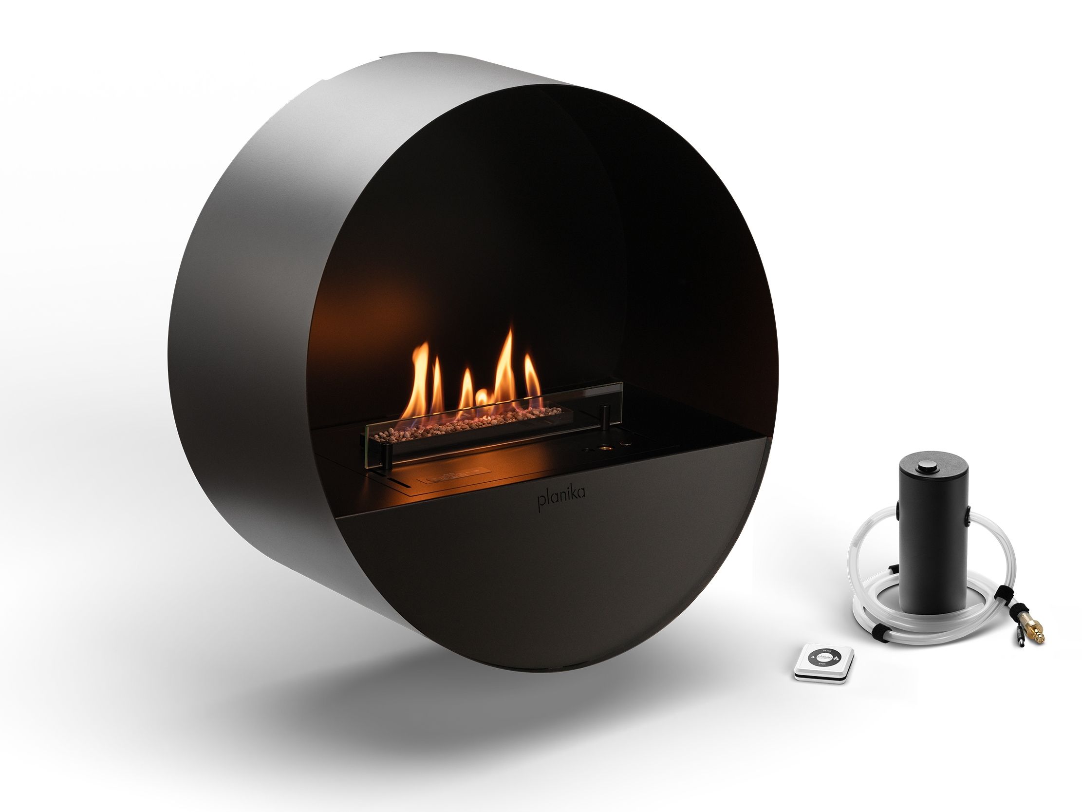 Биоэтанол настенный стальной камин Planika Bubble ARCH-00131627