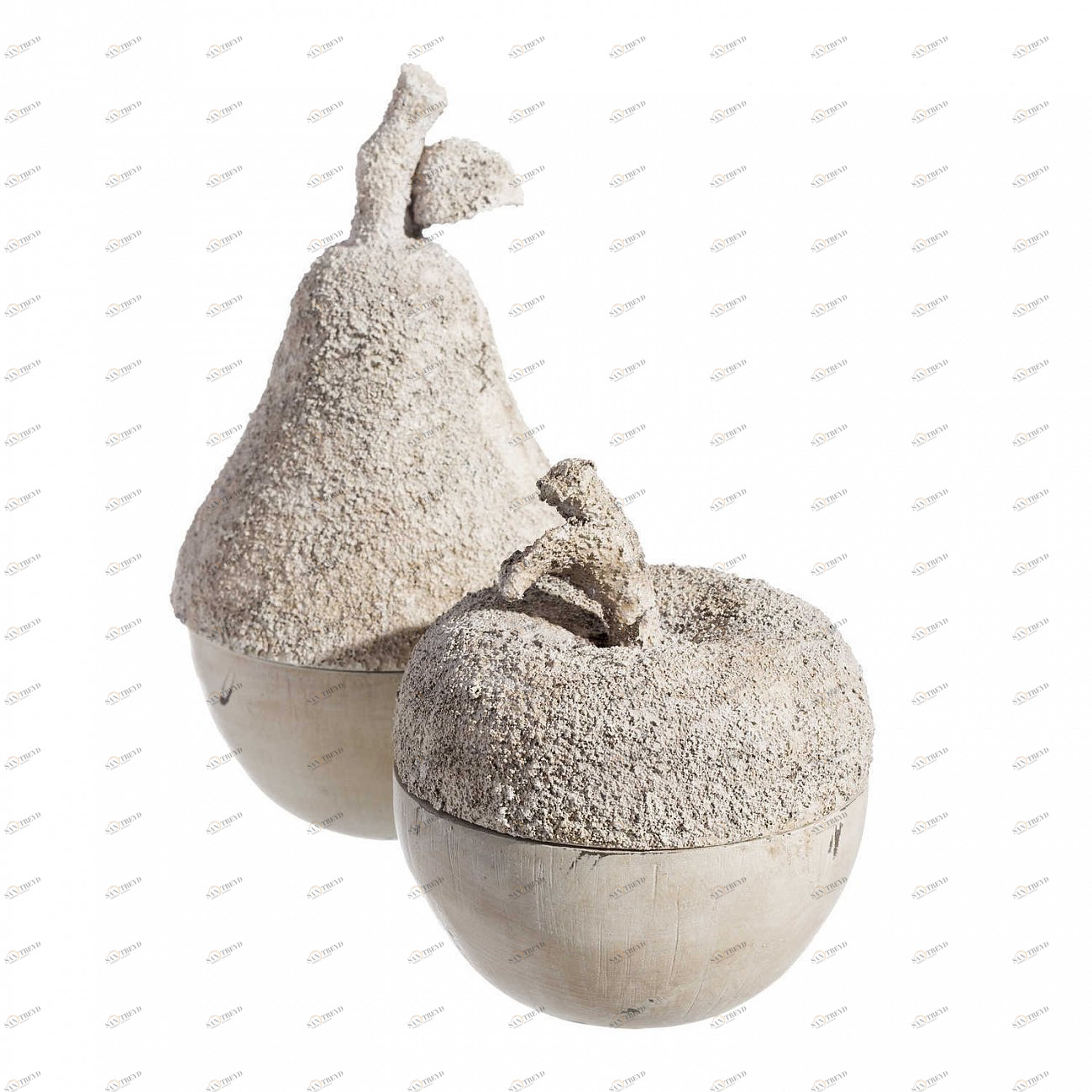 Шкатулка 15 см бежевая TO4ROOMS  00-3838500 Бежевый 