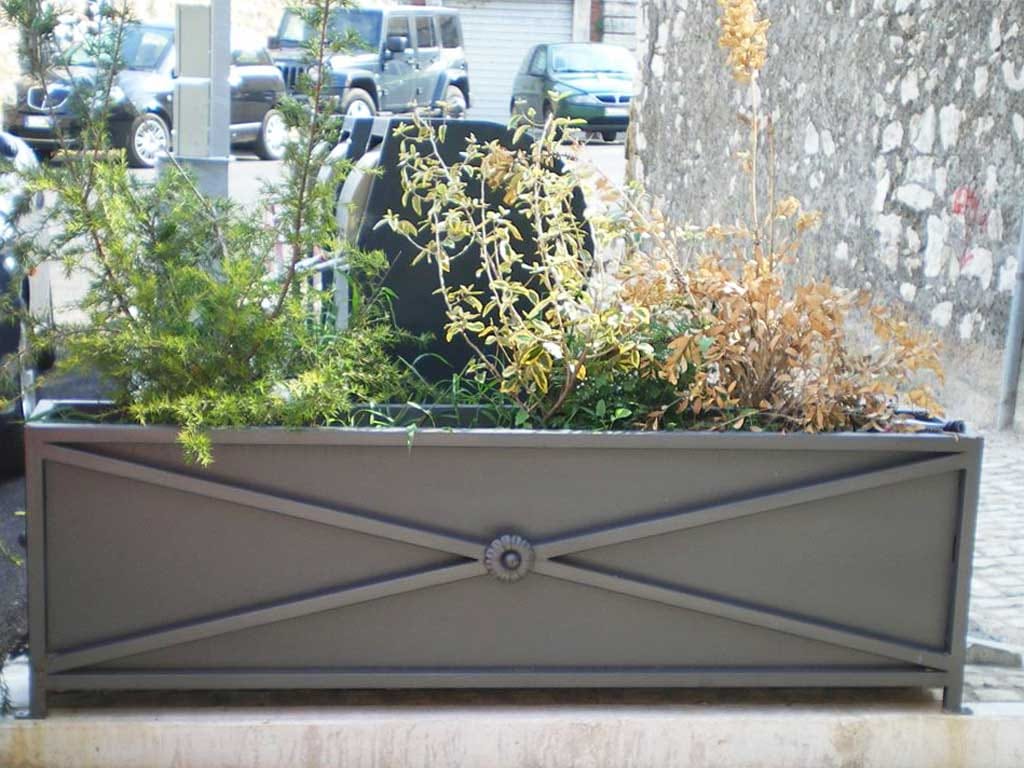 Прямоугольная стальная плантатор EUROCOMITALIA классическая мебель ARCH-00128877 - Вид №1