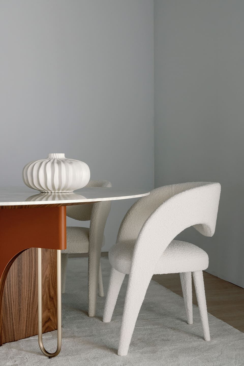 Круглый обеденный стол Greenapple FERREIRINHA ARCH-00143901 - Вид №5