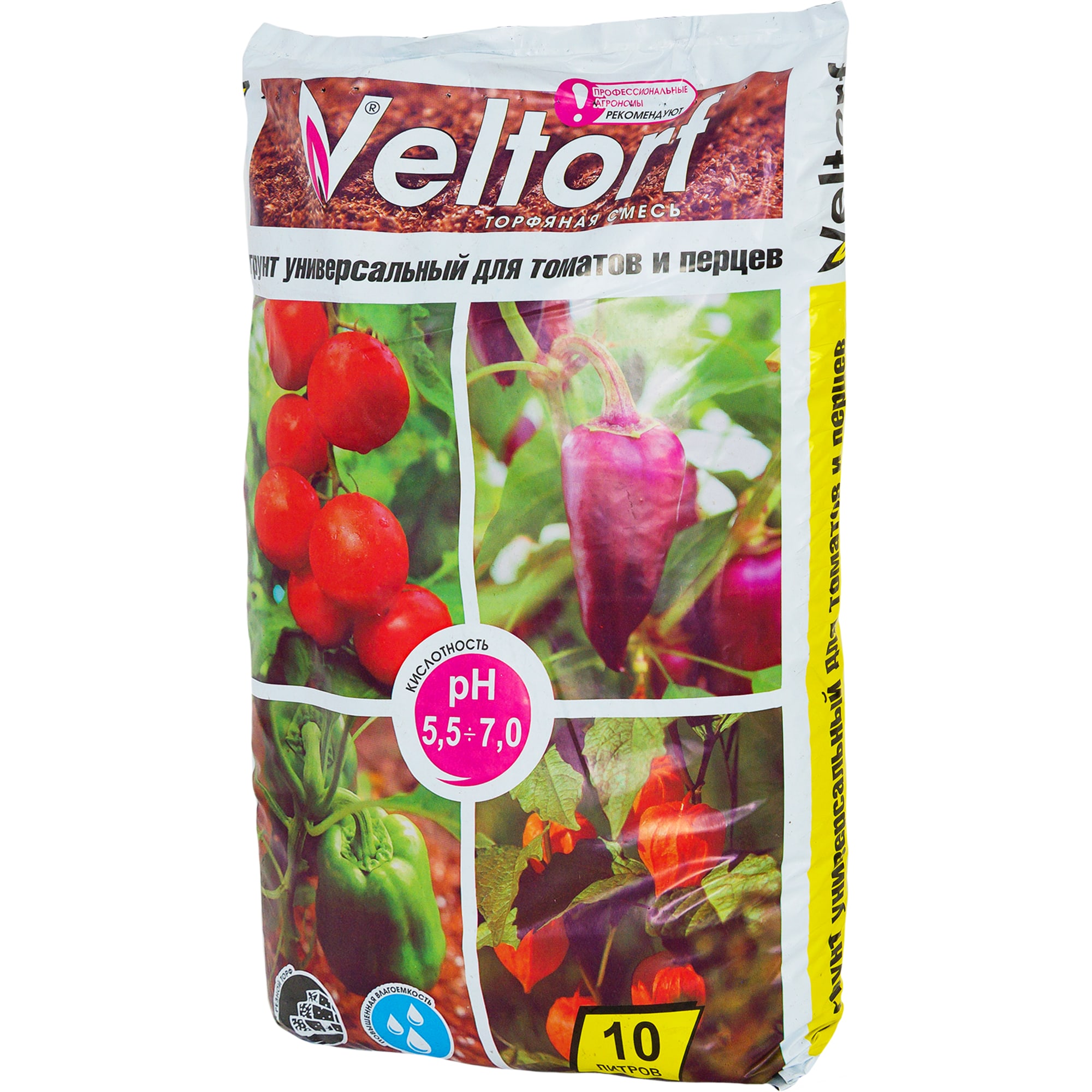 14578330 Грунт универсальный для томатов и перцев 10 л Santreyd 