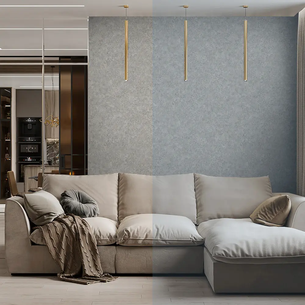 Обои флизелиновые Wallsecret Michelan серые 1.06 м 8852-19 STLM-2192195 - Вид №3