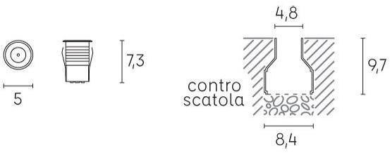 SOVIL Ступень светодиодная напольная из нержавеющей стали sun-id-1510218 - Вид №6