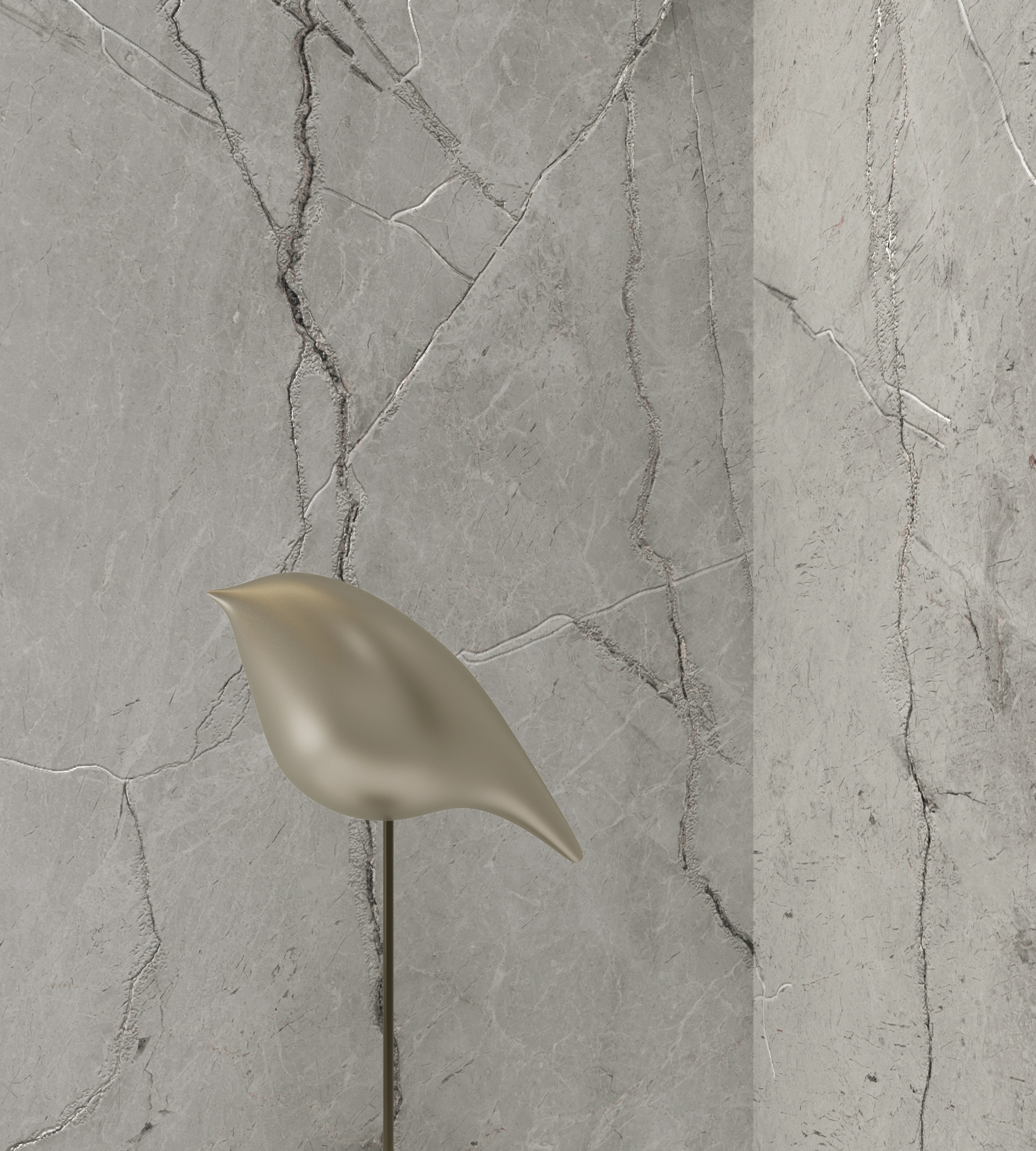 CONDOR LIGHT GREY — Элегантность природного камня CR4013-A Arcadia Ceramica - Вид №2