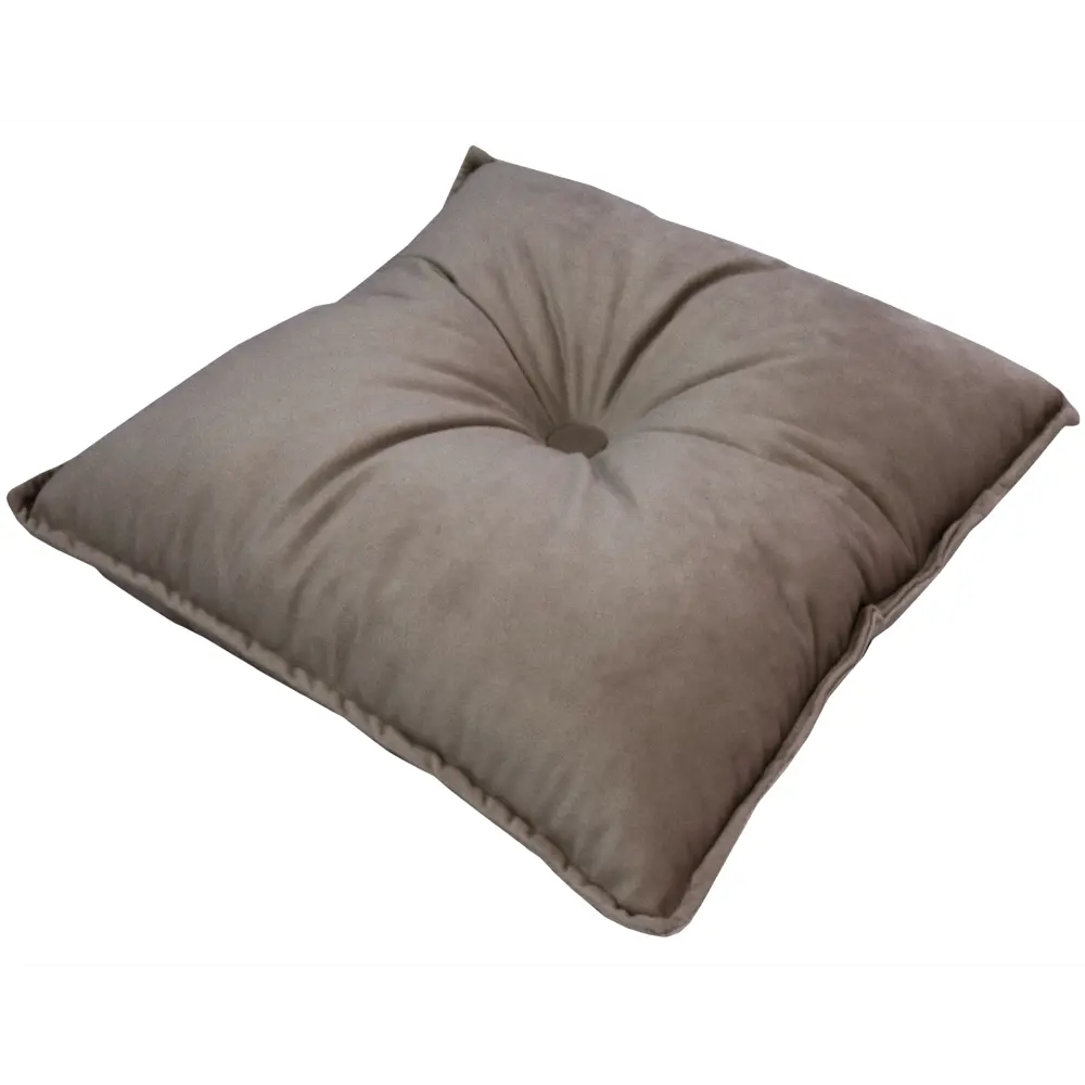 Подушка "Бархат" 45x45 см цвет бежевый 85372787 STLM-2180407 LINEN WAY  - Вид №1