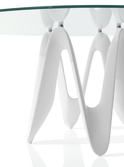 Sovet italia Овальный стеклянный стол Lambda sun-id-1503249 - Вид №2