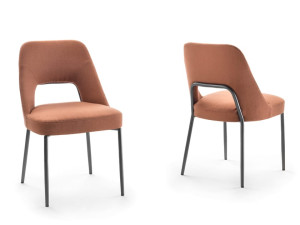 Мягкий стул из ткани