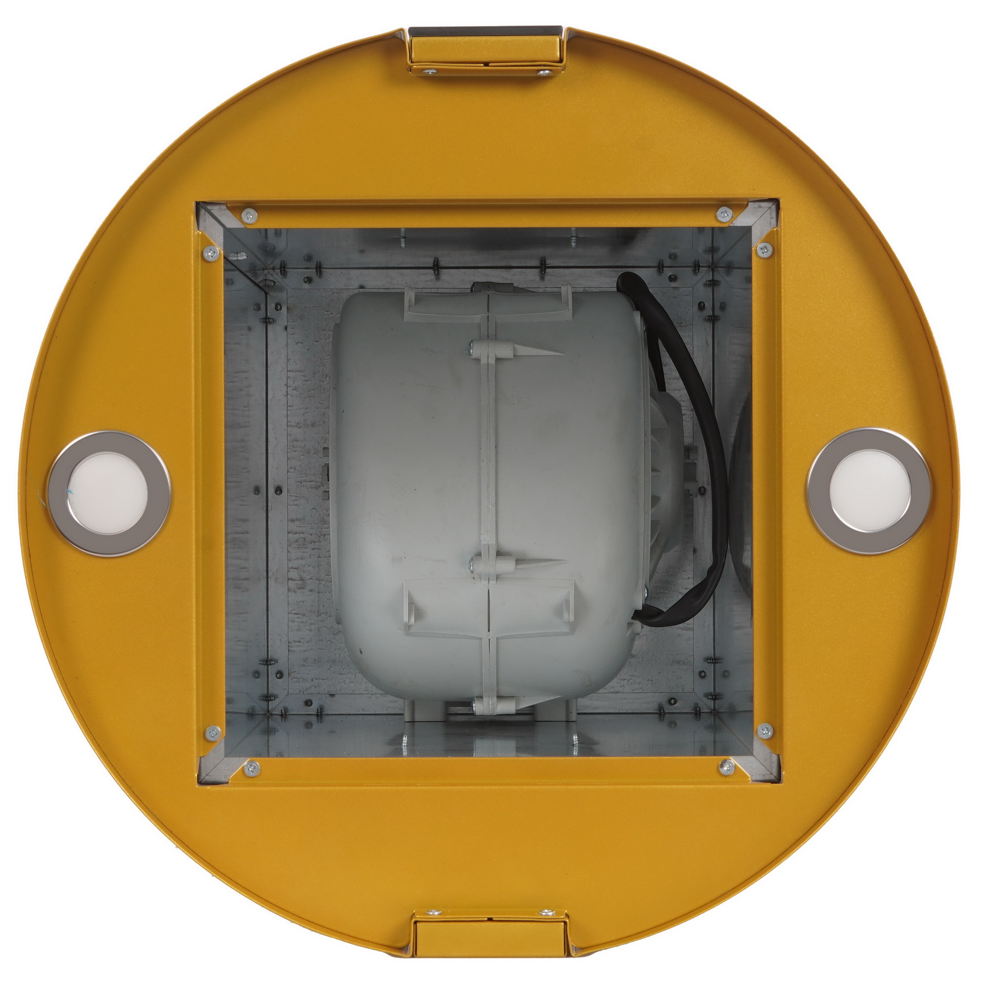 9270636 Вытяжка островная Meferi TUBE40GOLD ISLA COMFORT PLUS золотистый/черный STDN-0032456 - Вид №6