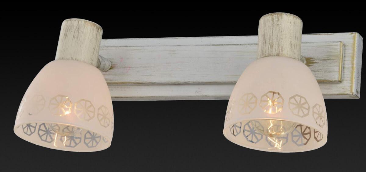 Спот настенный на 2 лампы белый Shona TL3740Y-02WG TOPLIGHT SHONA 00-3926405 Белый  - Вид №1