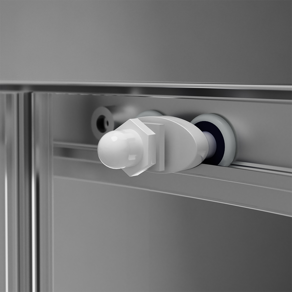 W83G-333-095CT Round 95 Душевое ограждение Round 95x95 стекло прозрачное проф хром глян AM.PM Like - Вид №4