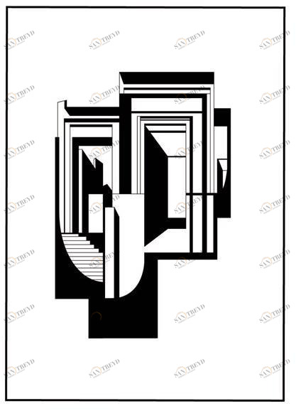 Kristina Dam Studio Печать на бумаге Archi illustrations sun-id-1351448