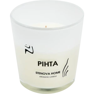 Свеча ароматизированная Pihta зеленая 8.5 см