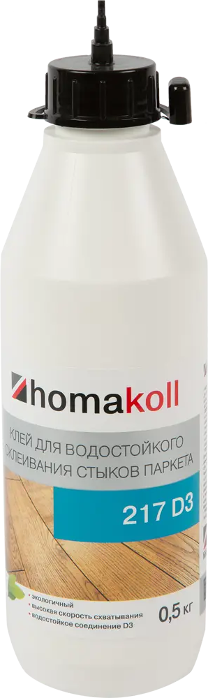 HOMAKOLL Клей для паркетных стыков 217/D3 - профессиональная фиксация 11720118