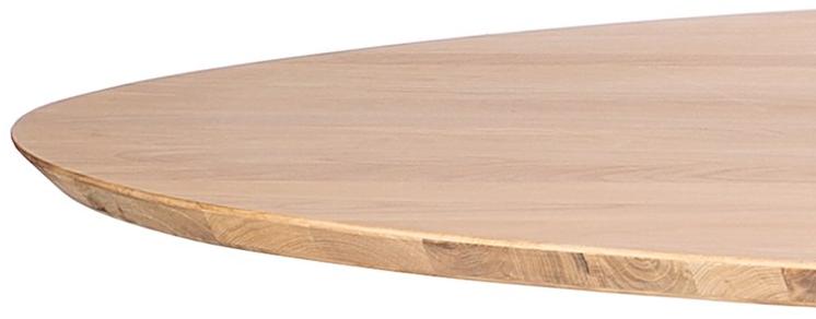 Ethnicraft Круглый обеденный стол из дуба Oak mikado 50545 - Вид №2