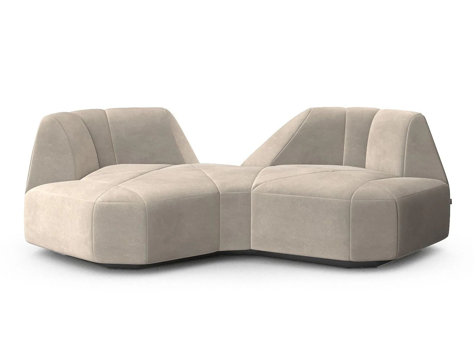 3-местный тканевый диван FID Paris Crystal ARCH-00041264 - Вид №30