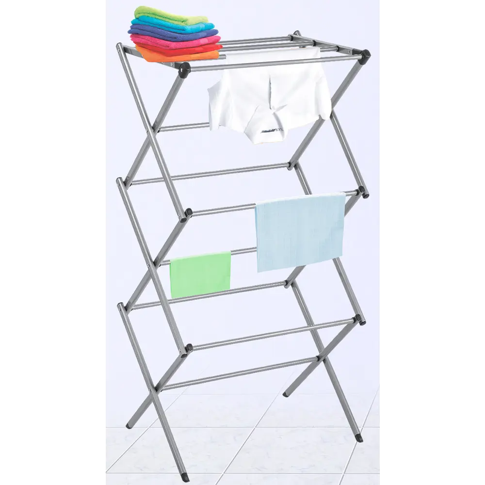 Сушилка для белья напольная Gromell Simbo 77CL002, 53x107x37 см STLM-2132515 - Вид №3