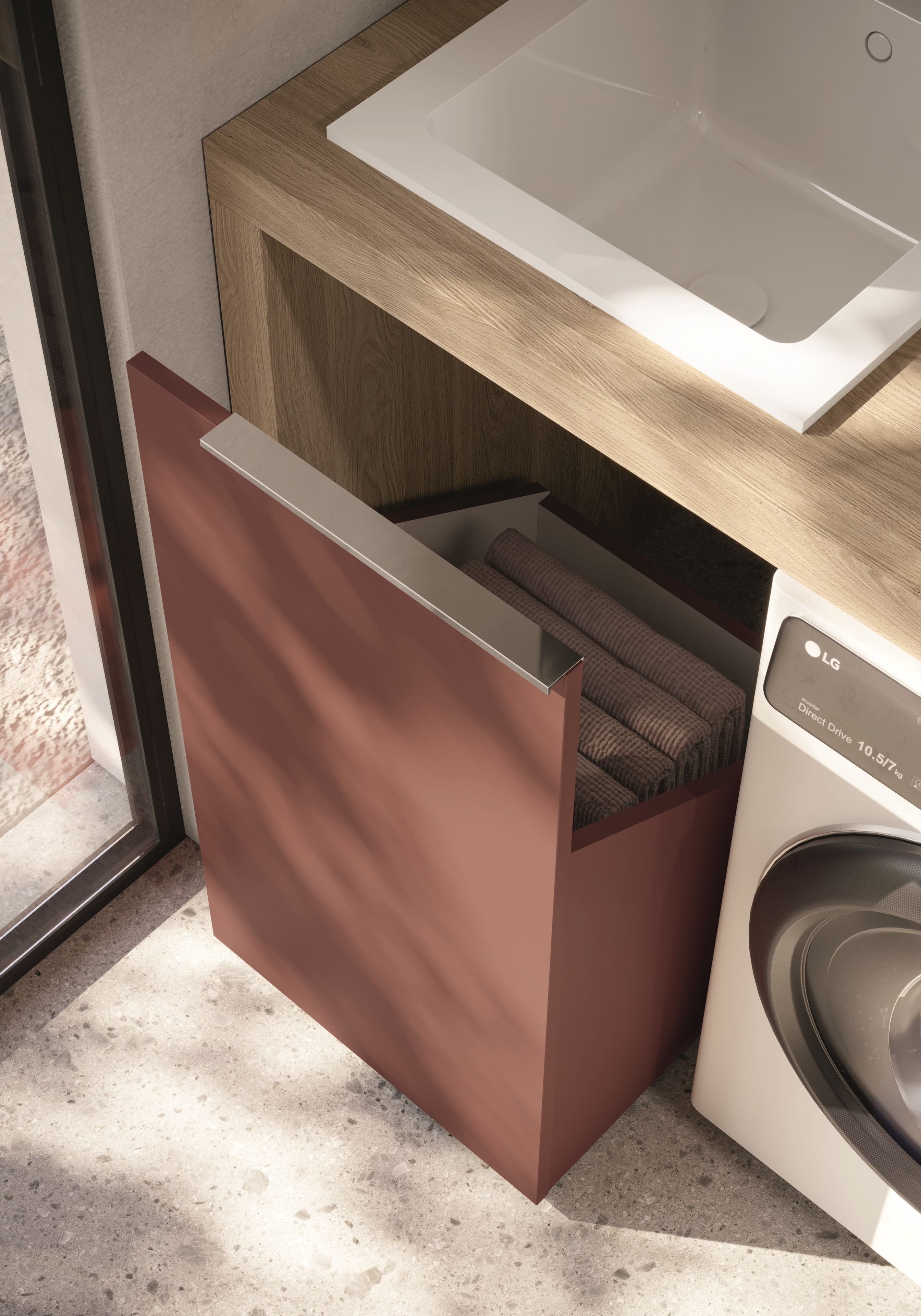 Модульный шкаф для белья Ideagroup пространство-время ARCH-00062816 - Вид №2