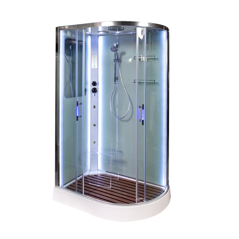 D129 S LED Душевая кабина DETO Серия D А102 L LED и гидромассажем - Вид №4