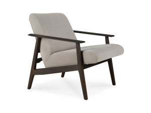 Тканевое кресло с подлокотниками