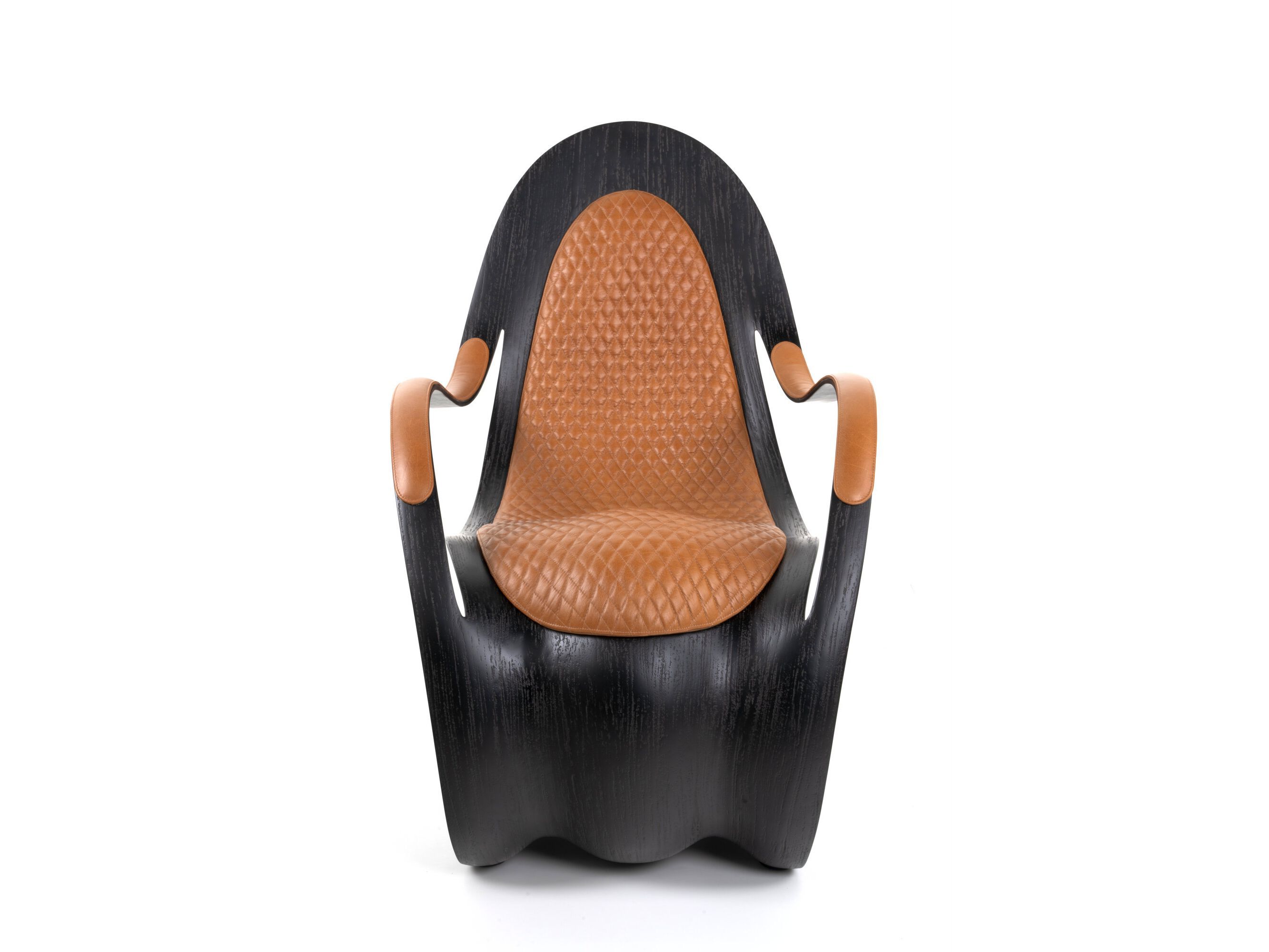 Стекловолокно консольное кресло с подлокотниками GANSK FLEX ARCH-00061809 - Вид №1