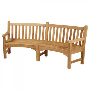 1GLR28 Изогнутое сиденье Glenham Teak  Glenham