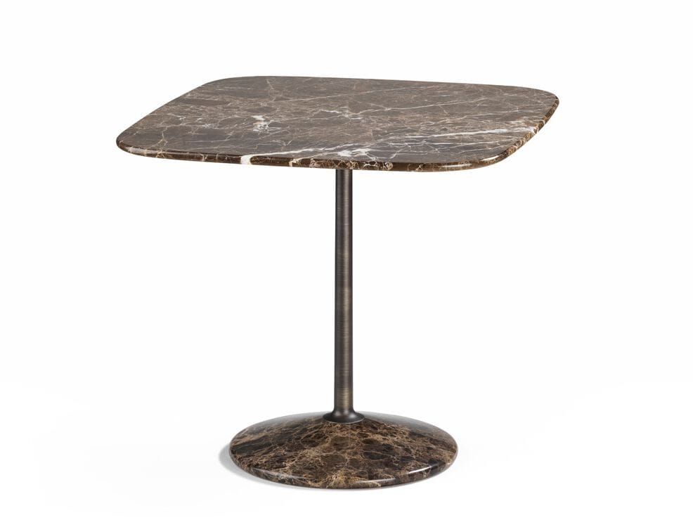 Квадратный мраморный журнальный столик GHIDINI1961 ARNOLD ARCH-00063689