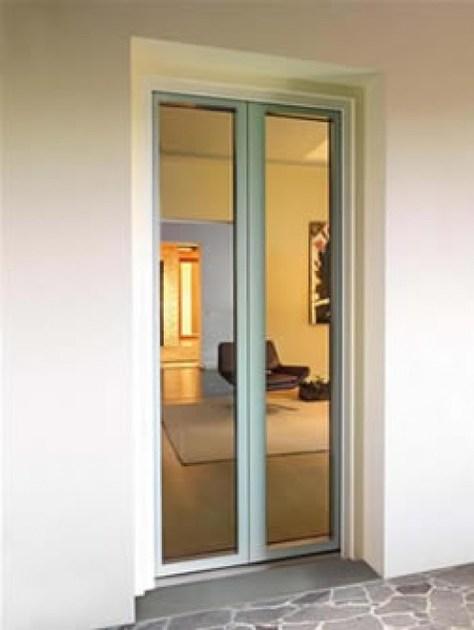 CARMINATI SERRAMENTI Распашная дверь из дерева и стекла с тройным остеклением Vitrum system sun-id-1449567 - Вид №2