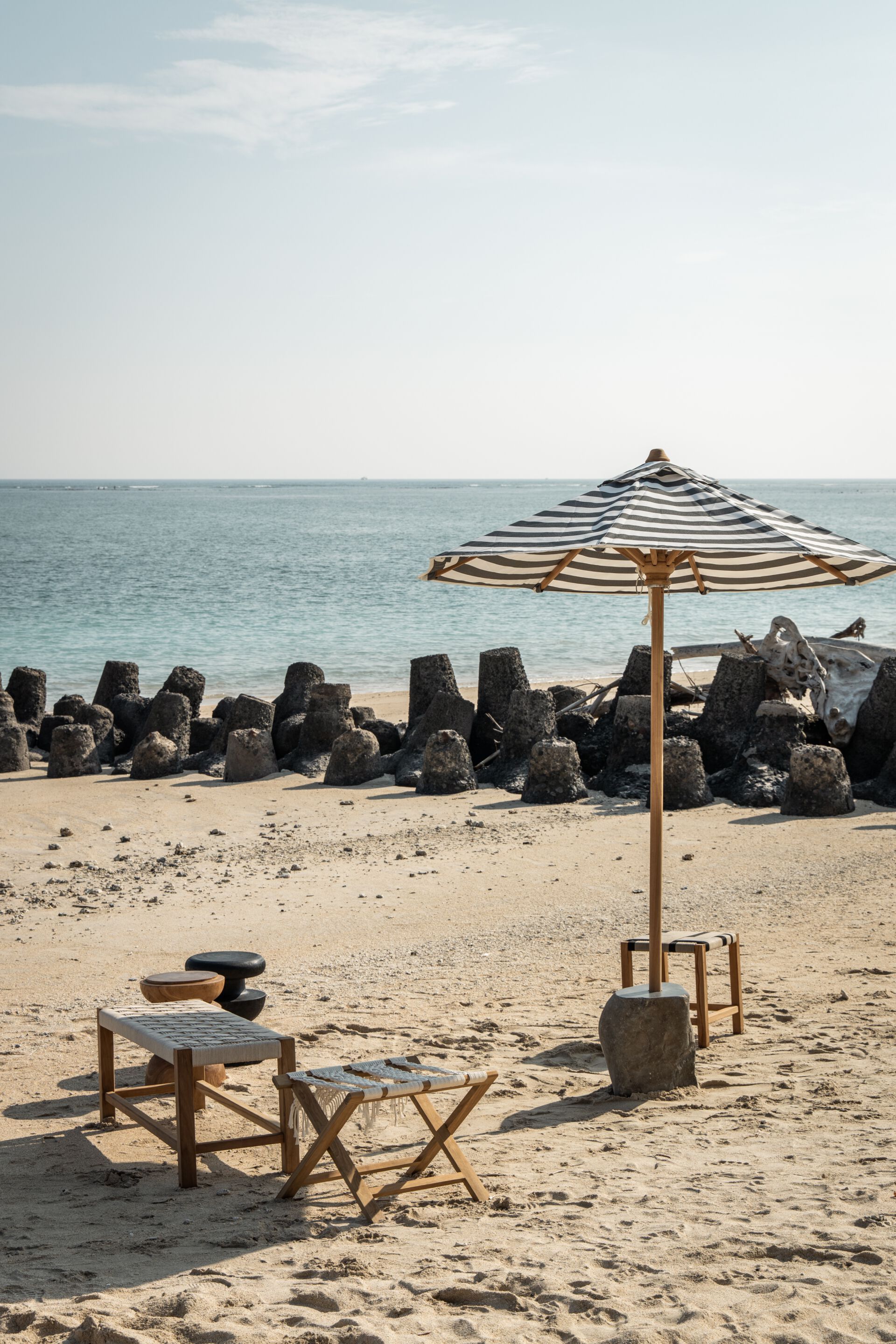 Тканевый зонт с телескопическим закрытием cbdesign Майами ARCH-00069542 - Вид №4