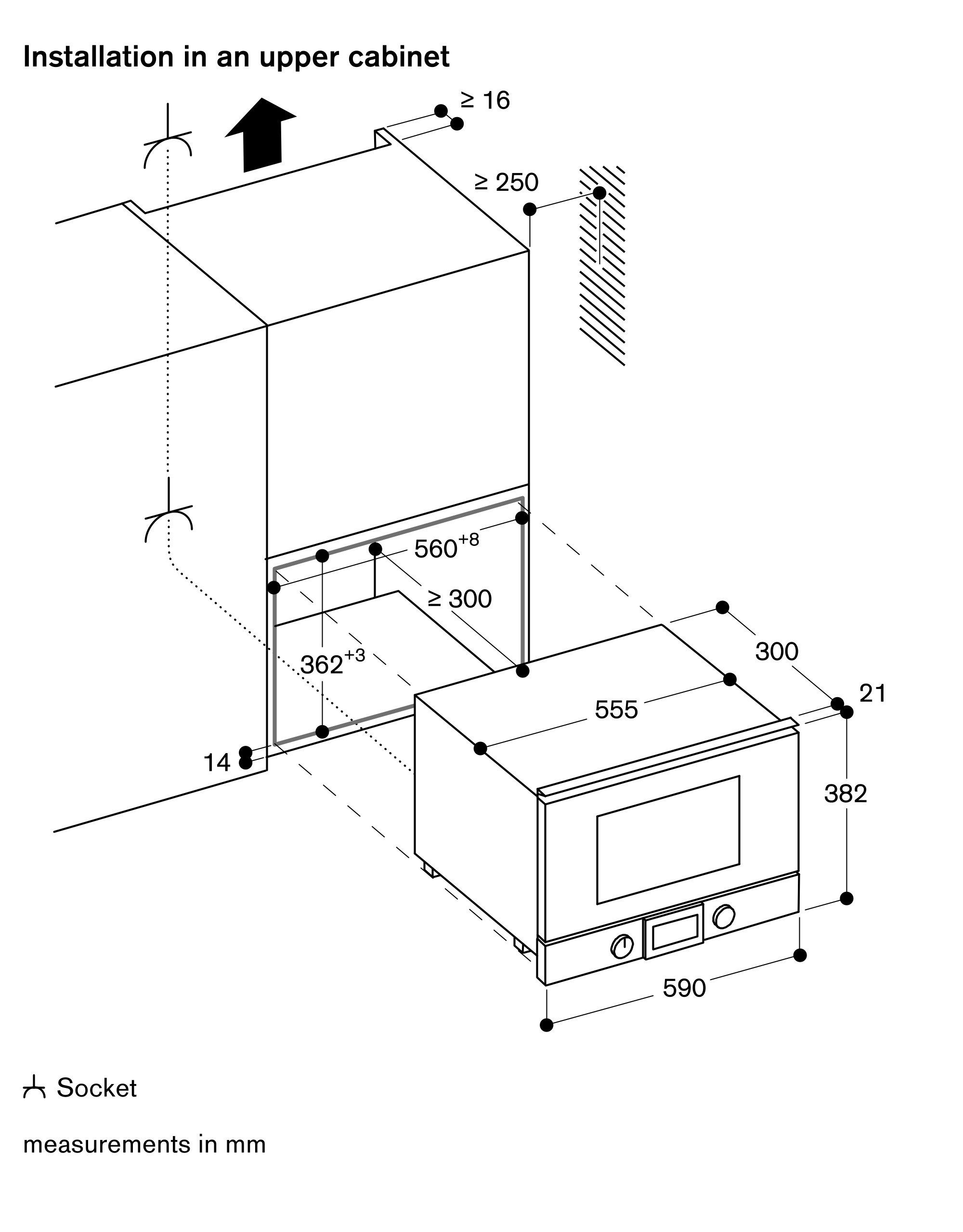 Встроенная комбинированная микроволновая печь GAGGENAU серия 200 ARCH-00027345 - Вид №2