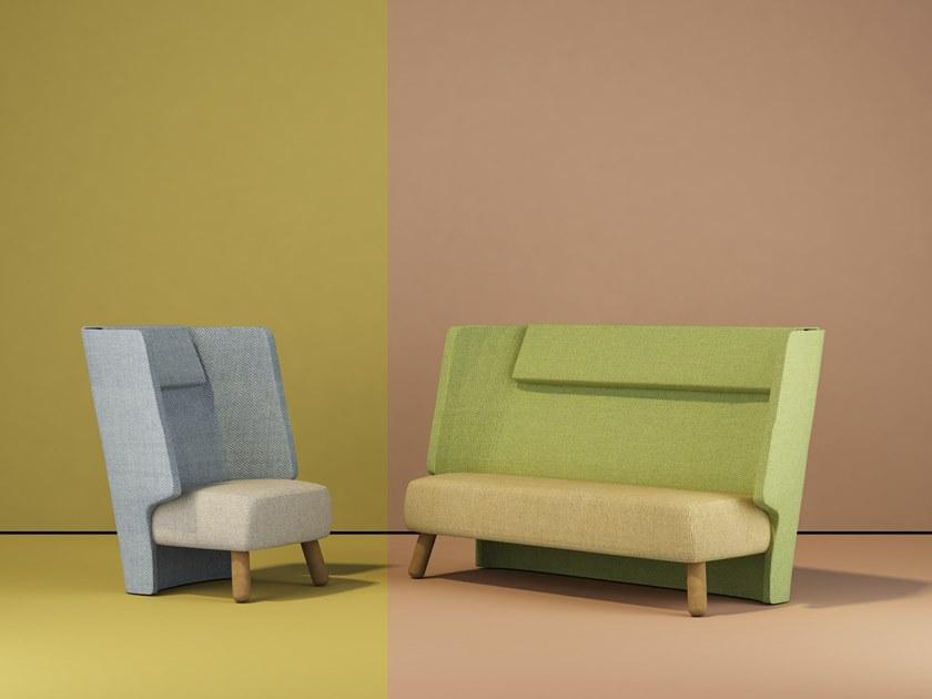 Tuna Ofis Диван из ткани с высокой спинкой sun-id-1500033 - Вид №1