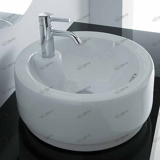 PT04545101 Накладная раковина на столешницу  овальная Disegno Ceramica 